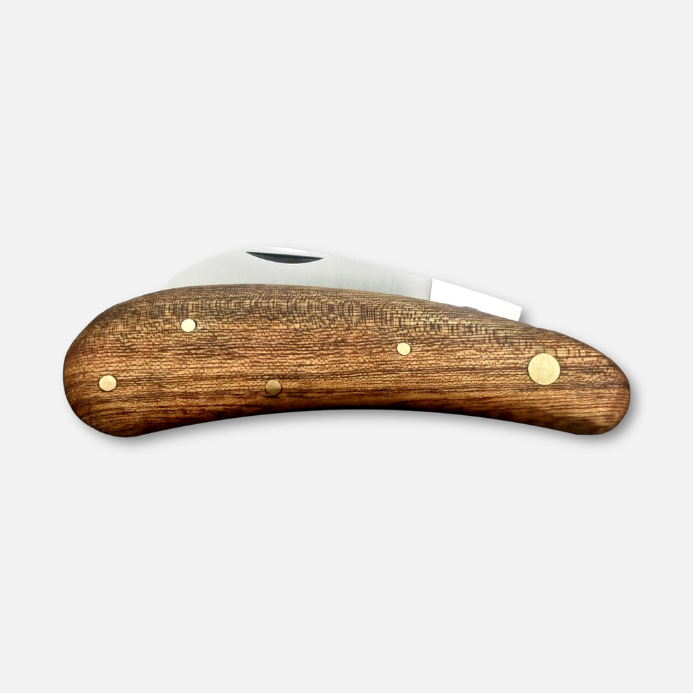 Professional Grafting Billhook Knife Wooden Handle