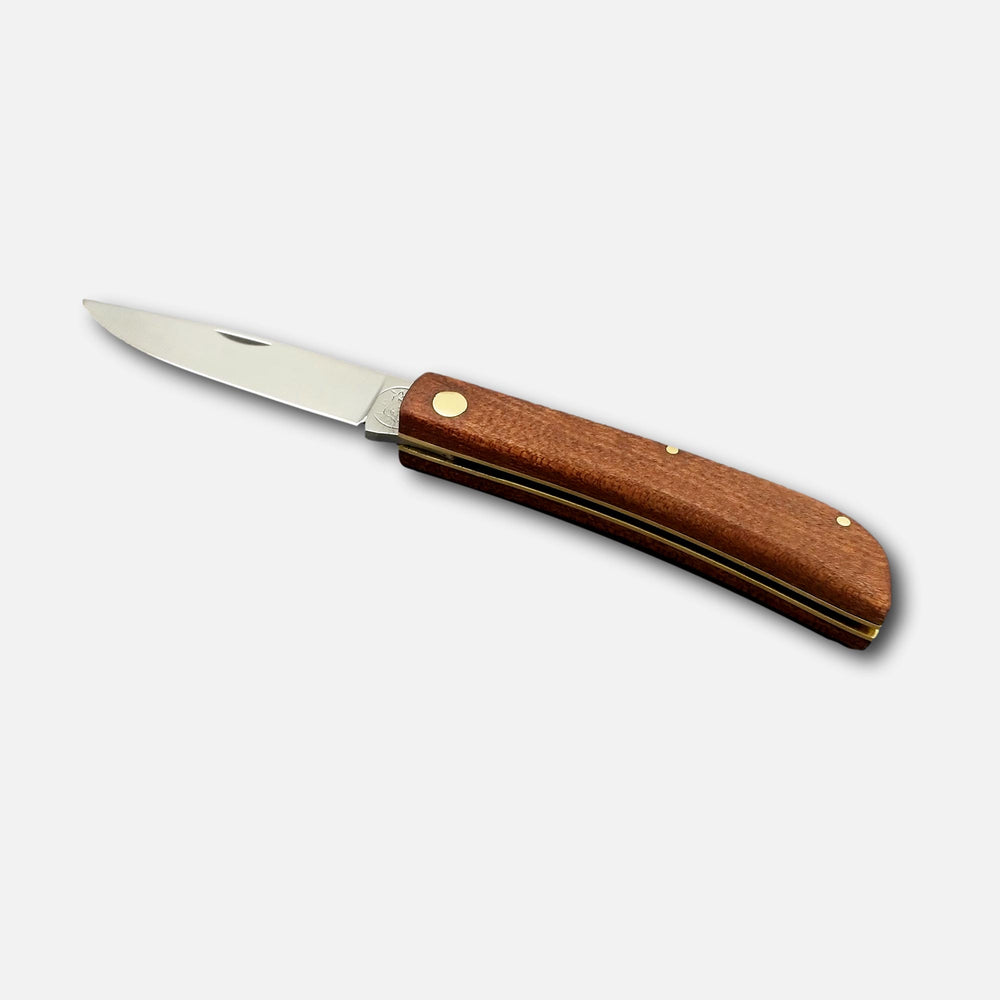
                  
                    FOLDING POCKET KNIFE 230 IN STAINLESS STEEL Böhler N690 - MAHOGANY HANDLE
                  
                