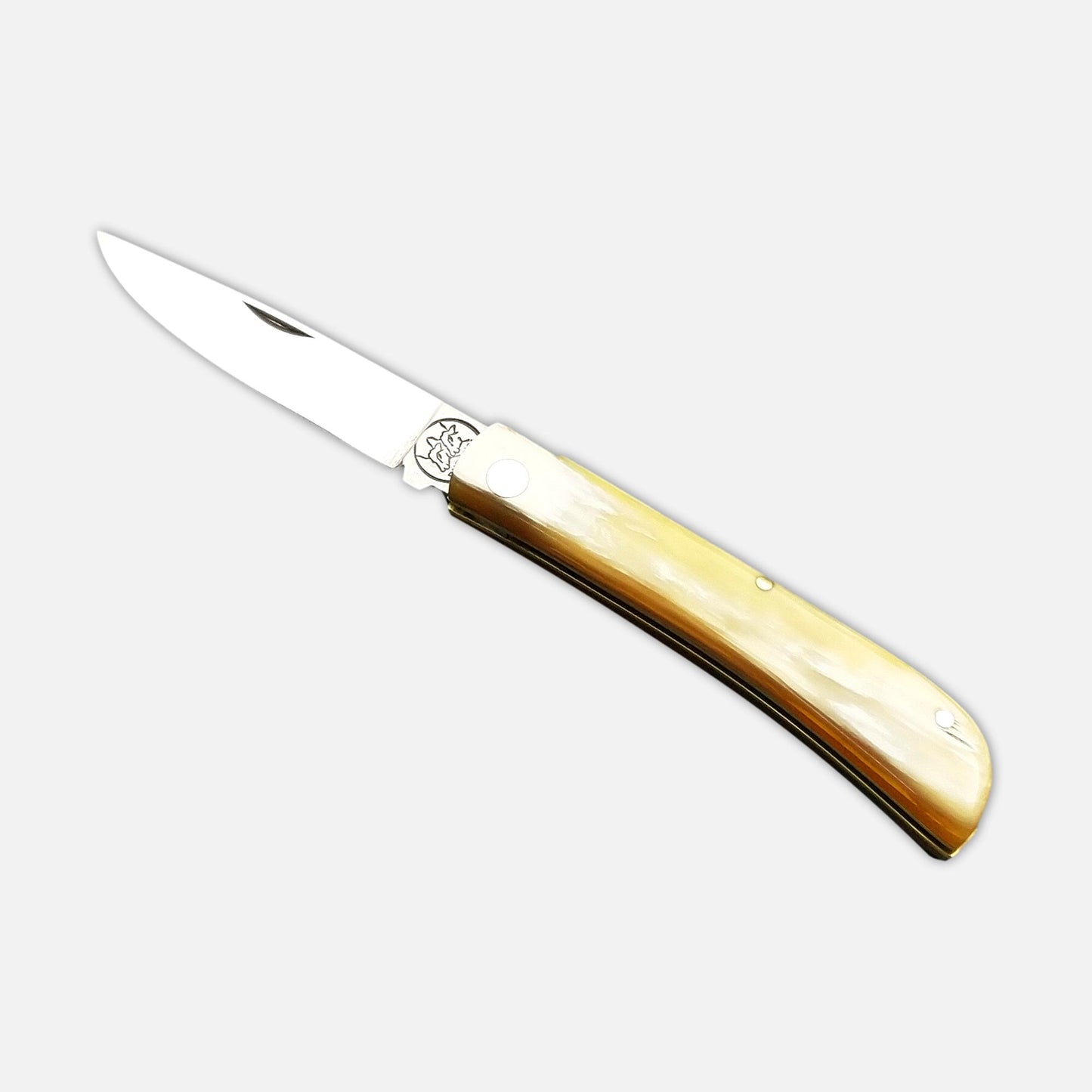 
                  
                    FOLDING POCKET KNIFE 230 IN STAINLESS STEEL Böhler N690 - HONEY HORN HANDLE
                  
                