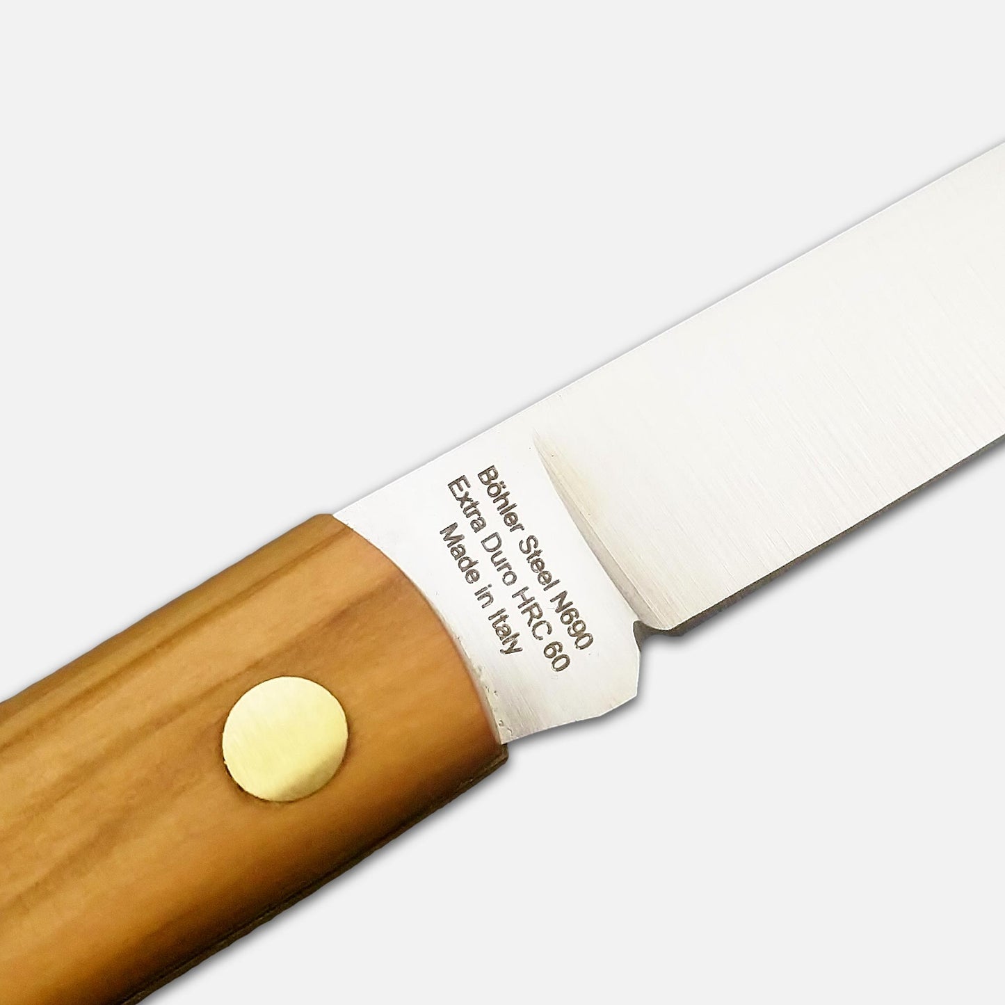 
                  
                    FOLDING POCKET KNIFE 231 IN STAINLESS STEEL Böhler n690 - OLIVE WOOD HANDLE
                  
                