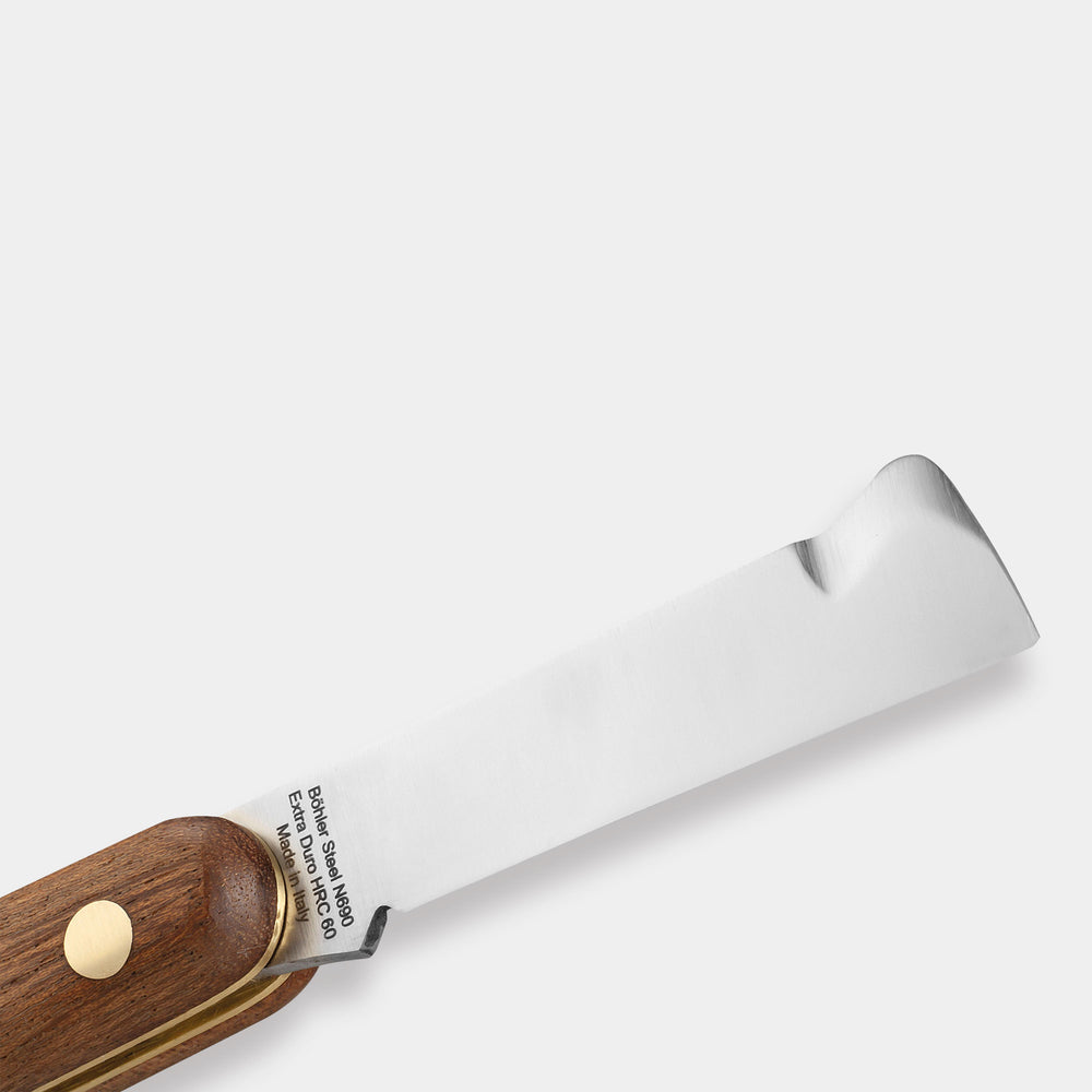 
                  
                    202L - Böhler N690 STAINLESS STEEL - Grafting Knife with Wood Handle and Stainless Steel Blade
                  
                